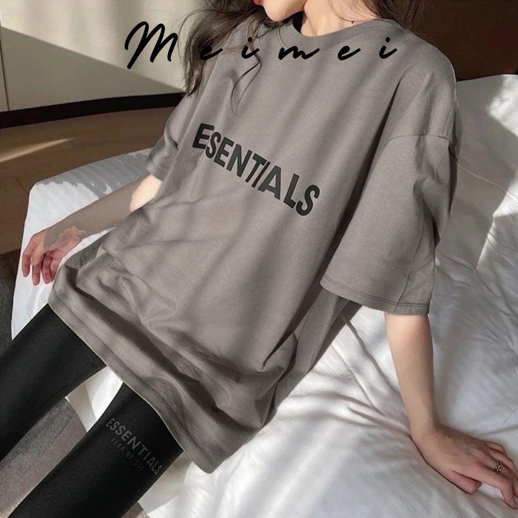 Áo thun Unisex Essentials Áo phông Cotton nam nữ A001