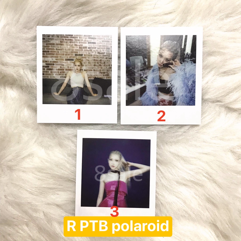 BLACKPINK | Polaroid card - Hàng chính hãng (ảnh thần tượng)