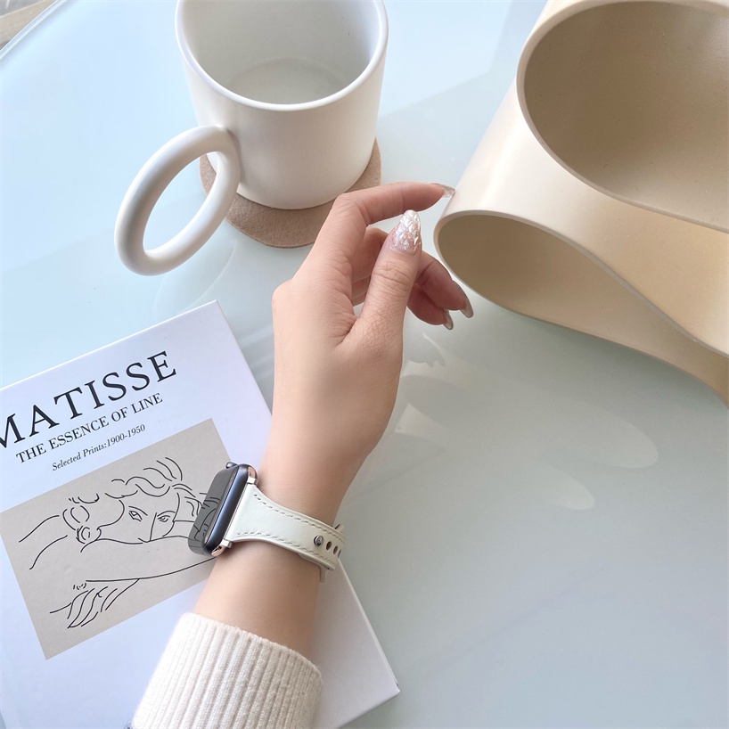 Dây đeo đồng hồ thích sang trọng thích hợp cho Apple iWatch Series 7 6 SE 5 4 3 2 1 nhiều kích cỡ