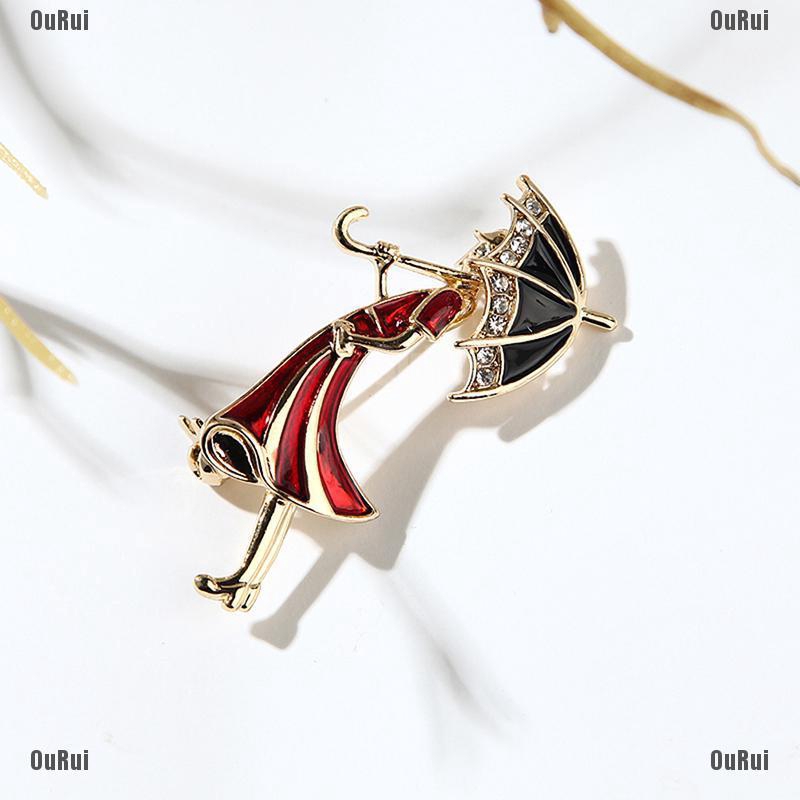 (FCC) Ghim Dù Đính Đá Lấp Lánh Thời Trang