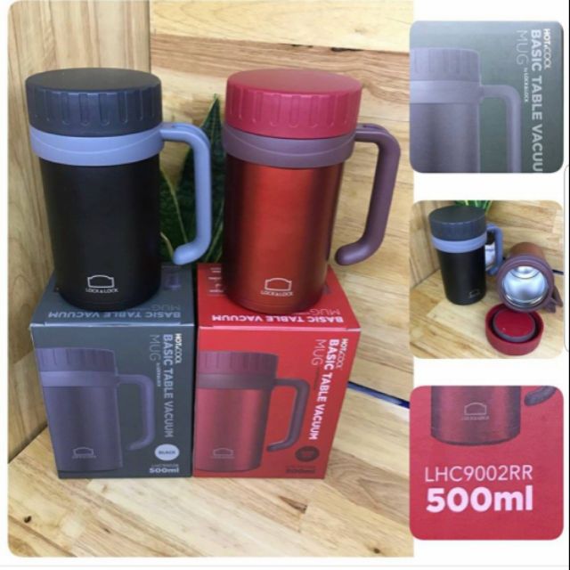 [LOCK&amp;LOCK]CỐC GIỮ NHIỆT BASIC TABLE MUG LOCK&amp;LOCK 500ML-LHC9002