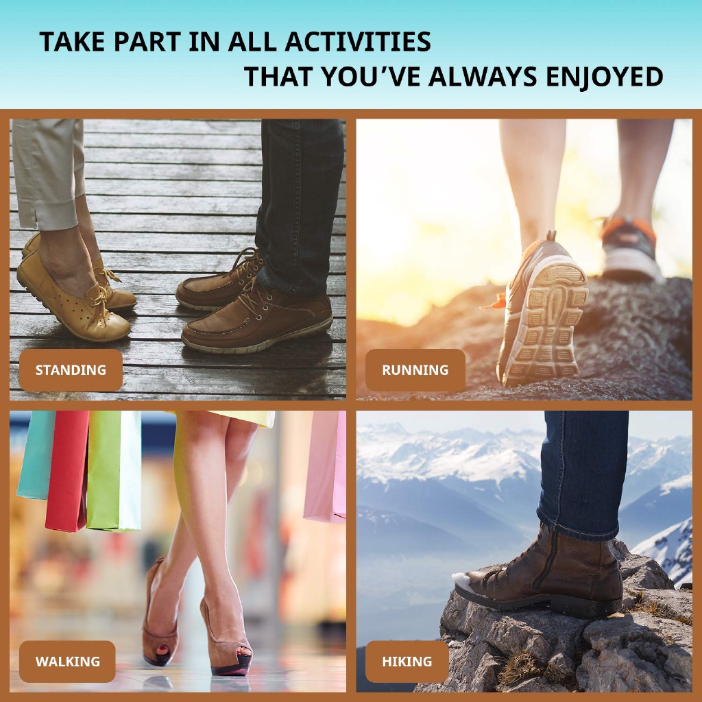 Đôi vớ hỗ trợ chỉnh hình và giảm đau chân khi mang giày tiện dụng