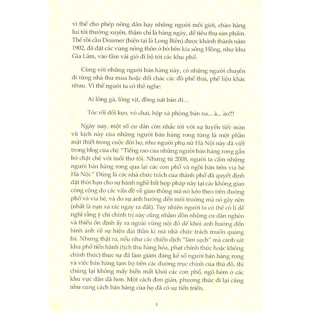 Sách - Hàng Rong Và Tiếng Rao Hàng Hà Nội | BigBuy360 - bigbuy360.vn