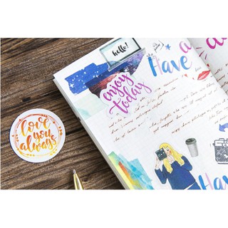 Hình dán Sticker chữ STK009