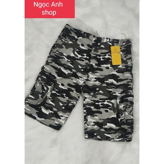 Quần kaki lửng túi hộp cho nam