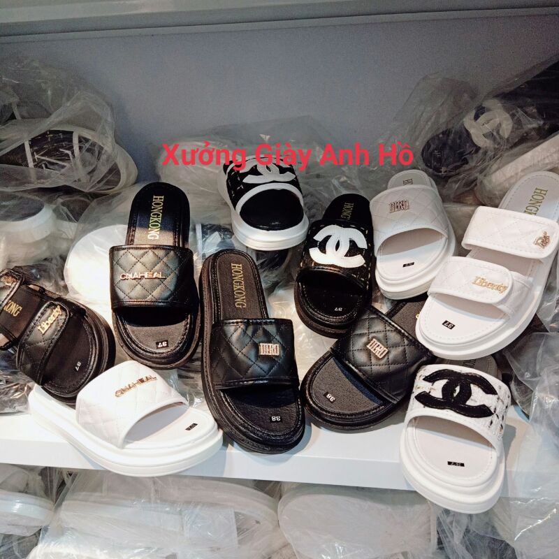 Dép Bánh Mì Dép Nữ Quai Ngang [BỘ SƯU TẬP MẪU HOT] Đế PU 3P Siêu Nhẹ (Kèm Video Ảnh Thật)