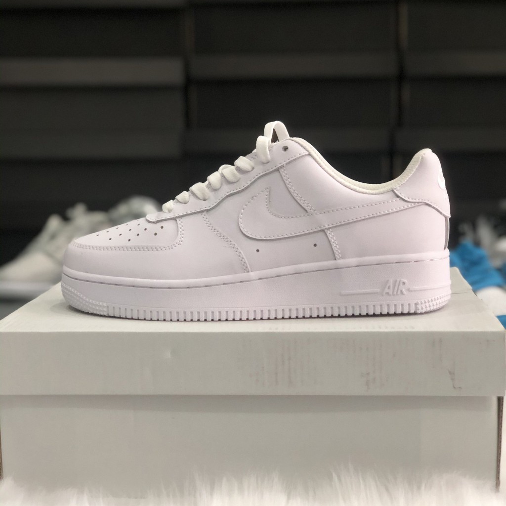 Giày thể thao nam, Sneaker Air Force 1 trắng full box đủ size tặng kèm tất 199N Store