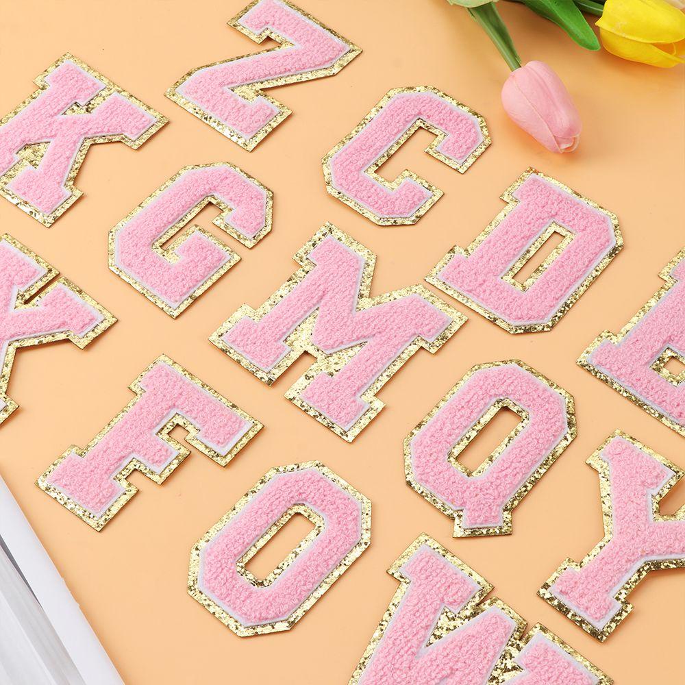 Sticker Ủi Thêu Hình Chữ Cái Từ A Đến Z|Chữ Cái