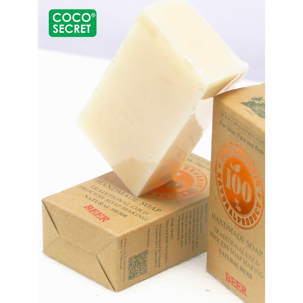 XÀ BÔNG HANDMADE DẦU DỪA BIA COCO SECRET