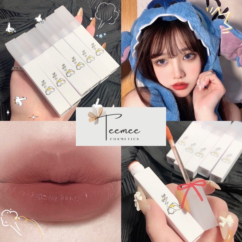 Son kem lì Maffick hình con vịt trắng mềm, dễ lên màu, không khô vón | BigBuy360 - bigbuy360.vn