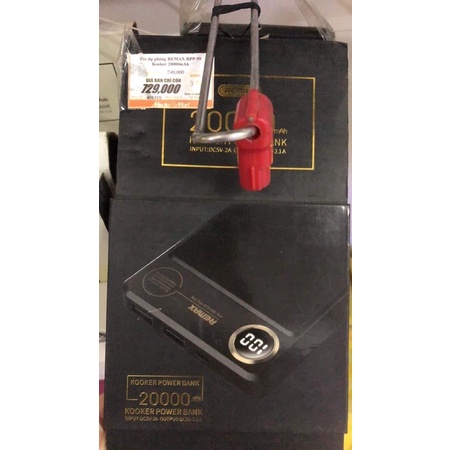 PIN DỰ PHÒNG REMAX RPP-59 20000mah