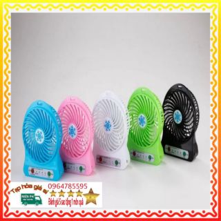❤️ FREESHIP ❤️ QUẠT MINI 3 TỐC ĐỘ THỔI BAY CƠN NÓNG