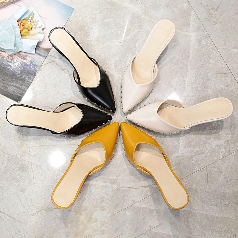 Giày nữ mũi nhọn đế thấp thời trang Hàn | BigBuy360 - bigbuy360.vn