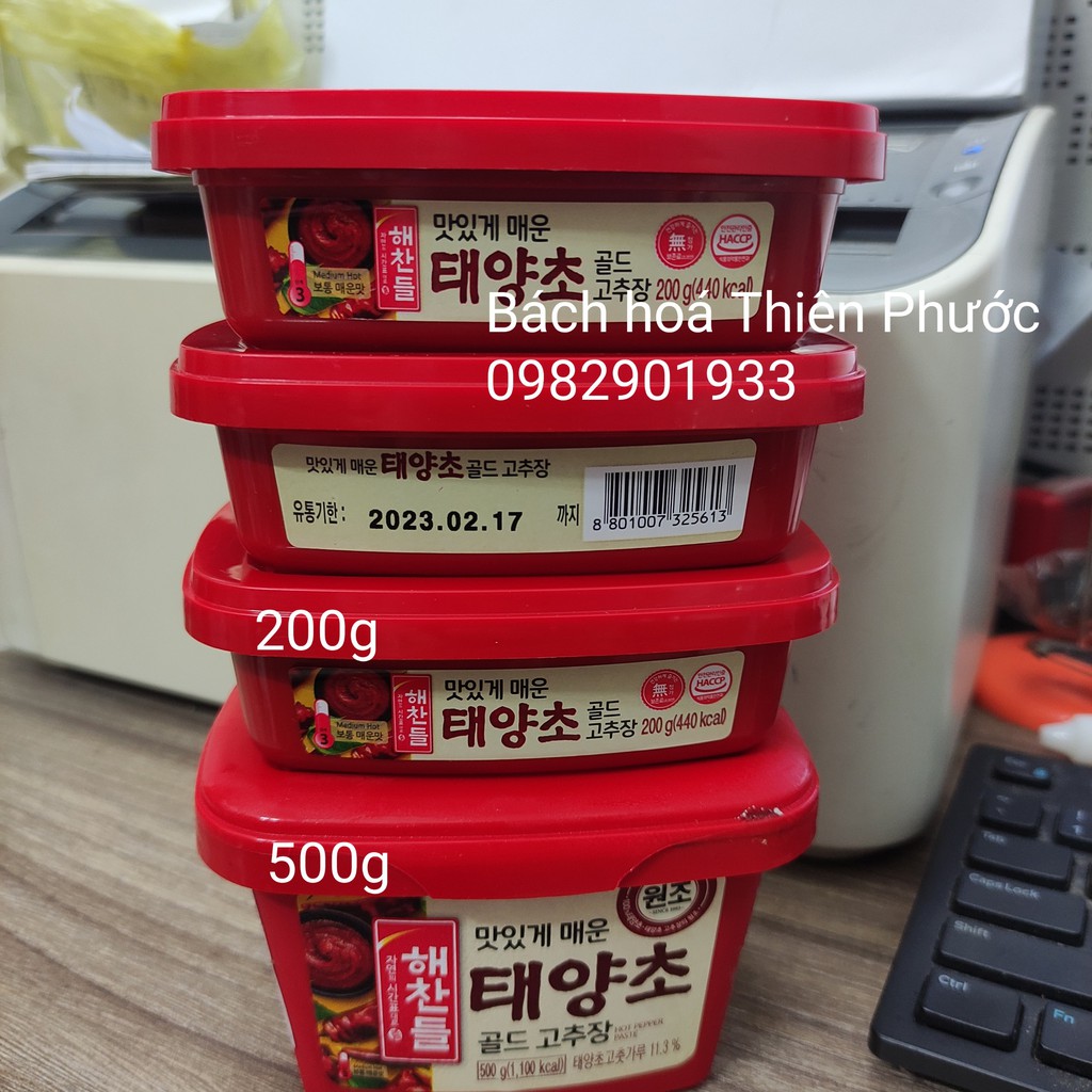 Tương ớt GOCHUJANG Hàn quốc 200g/500g giá sale mua ngay kẻo hết