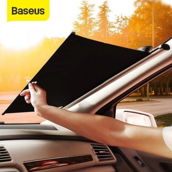 Baseus -BaseusMall VN Màn kéo che nắng cửa kính trước dùng cho xe ô tô Baseus Auto Close Car Front Window Sunshade