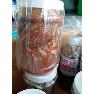 1 hũ Mắm cá cơm nguyên con