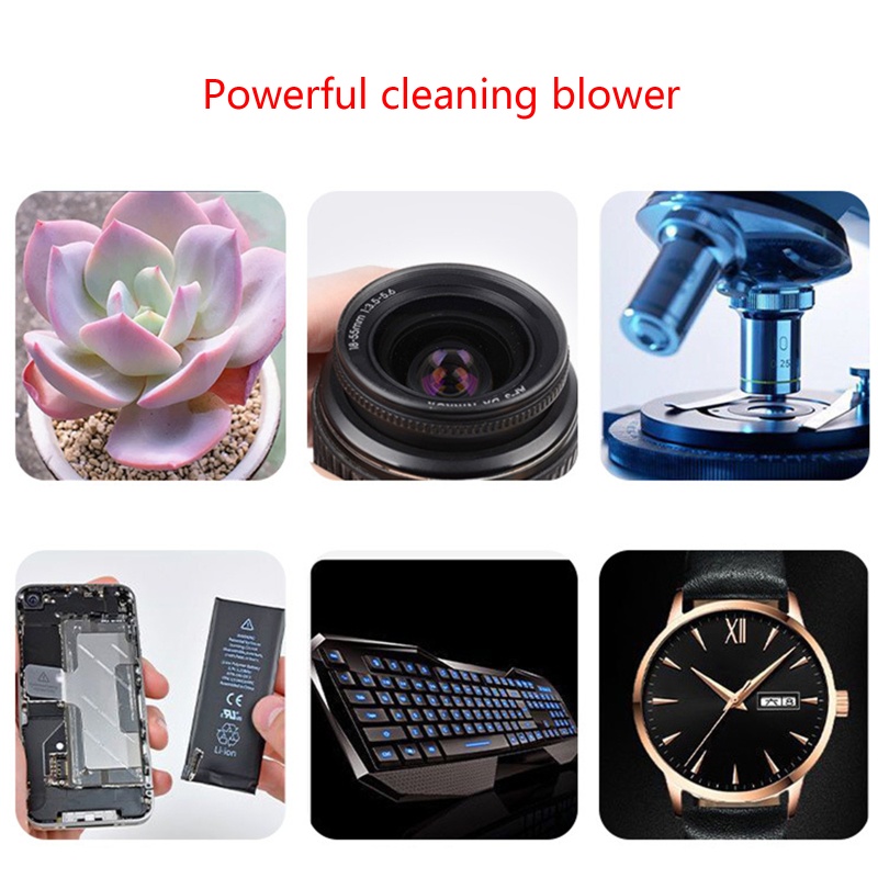 Dụng Cụ Bơm Hơi Cao Su Làm Sạch Bụi Cho Camera / Đồng Hồ / Màn Hình Máy Tính / Laptop
