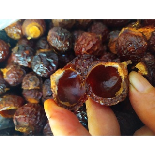 1kg bồ hòn đã tách hạt, loại quả già chín dẻo dính