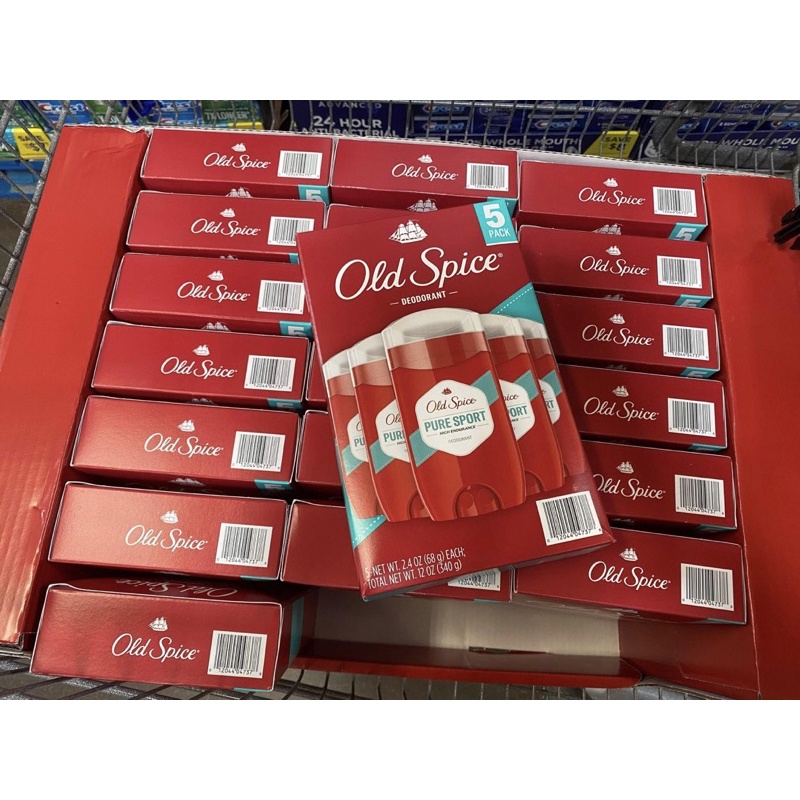 LĂN KHỬ MÙI OLD SPICE PURE SPORT 68G