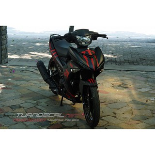 Tem Trùm Exciter 150 Monster đỏ đen