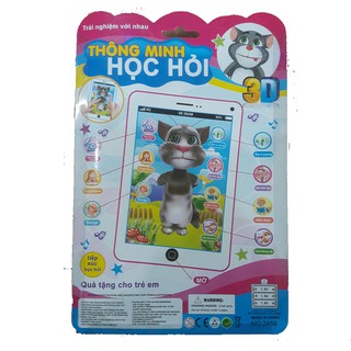 Vỉ đồ chơi Ipad mèo Tom Cat 3D thông minh dùng pin có nhạc