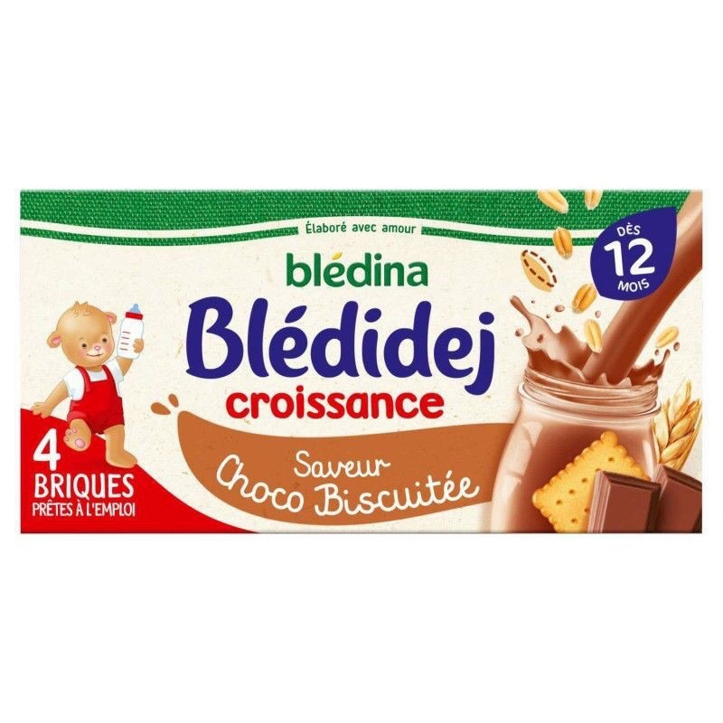 [11-12/2021] Sữa nước Bledina cho bé 6/9/12m+ vỉ 240ml x 4 hộp (Pháp)