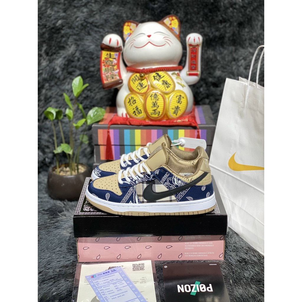 [FullBox+ Ảnh Thật] Giày Sneaker nam nữ SB Travviss thổ cẩm full hàng SC trung