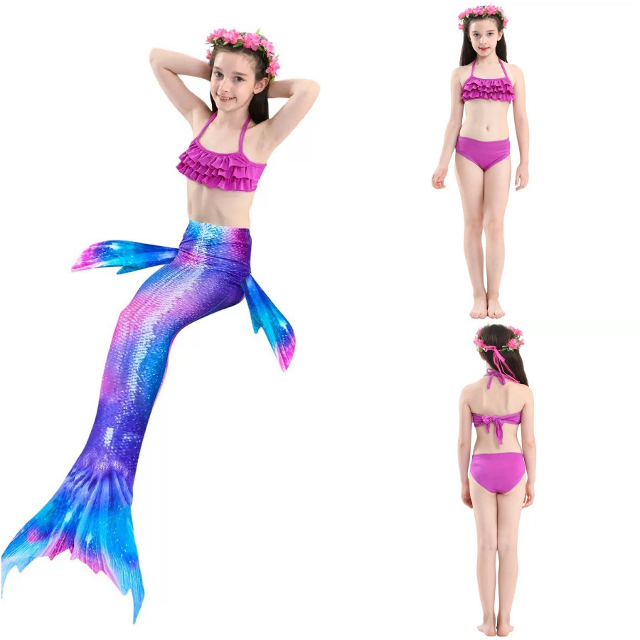 Đồ bơi bikini cho bé gái nàng tiên cá Chất lượng