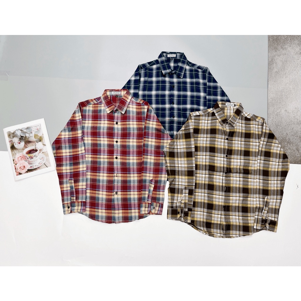 (HCM) ÁO SƠ MI NAM DÀI TAY CARO THỜI TRANG HÀN QUỐC SIÊU HOT , ĐẸP TRAI TÔN DÁNG FORM CHUẨN SIÊU HOT KOKO MI FASHION
