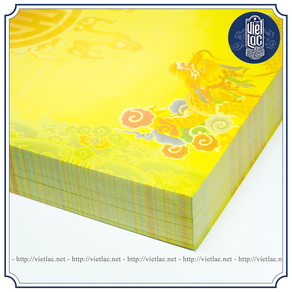 100 tờ giấy in sớ Long Vân Khánh Hội Thủy Ba A3s