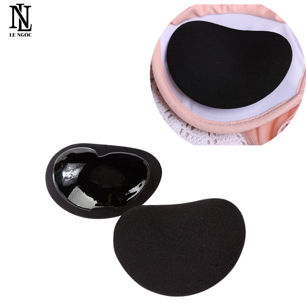 Miếng dán độn áo lót,áo bơi nâng ngực, mút độn tim dày 2cm siêu nâng tăng vòng 1 Lê Ngọc 005