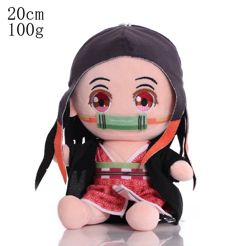 Đồ chơi nhồi bông Hình Nhân Vật Anime Demon Slayer: Kimetsu No Yaiba 7.8in / 20cm