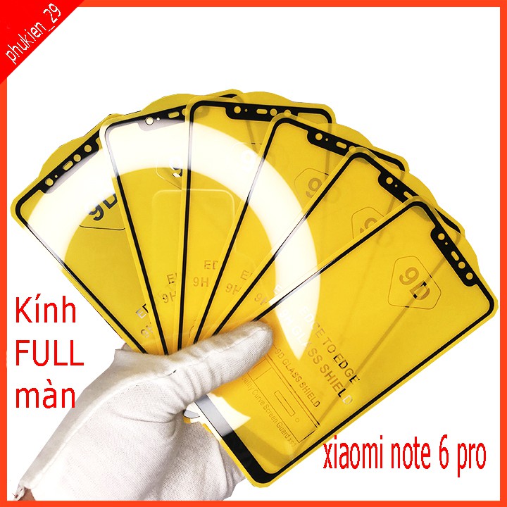 Kính cường lực bảo vệ màn hình cho XIAOMI REMI 5 PLUS/NOTE 5/NOTE 5 PRO/NOTE 6 PRO/REDMI 7/NOTE 7