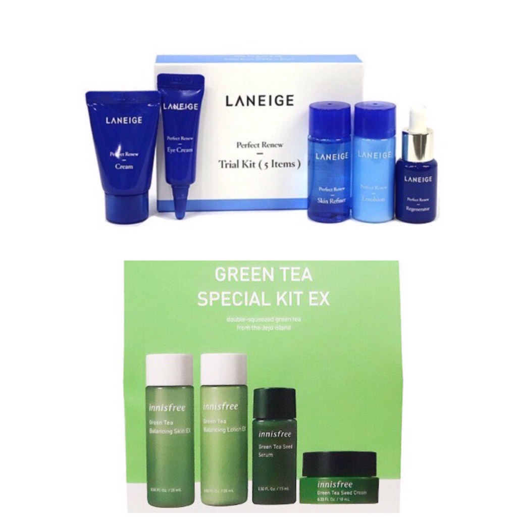 Bộ Dưỡng Da Laneige/Innisfree Trial Kit minisize