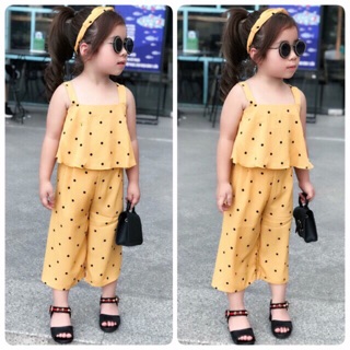 Set hai dây chấm bi quần sớ