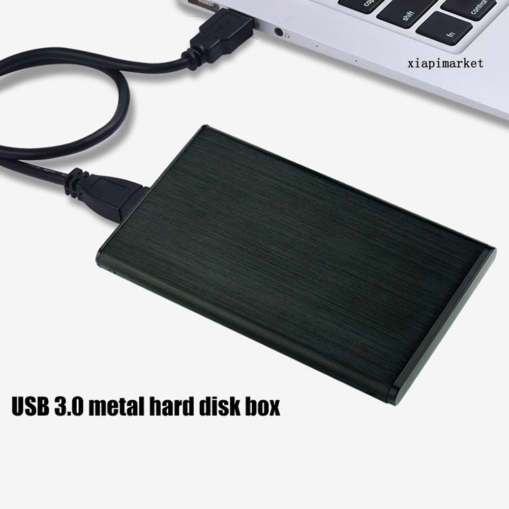 MAT_Portable USB 3.0 5Gbps 2.5inch SATA HDD Mobile Hard Disk Drive Case Box for PC