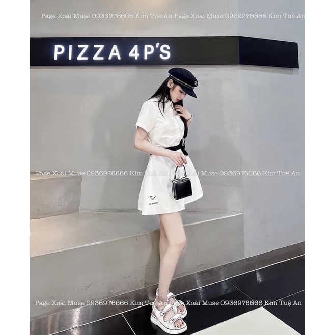 Váy prada kèm túi