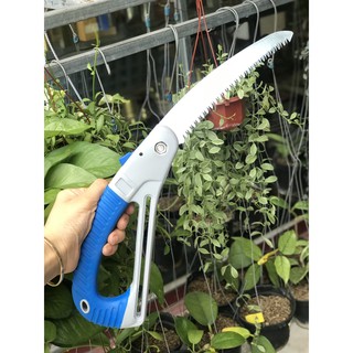 Cưa cành, cưa cây cảnh C-Mart A0692 gấp gọn tiêu chuẩn SK5 180mm