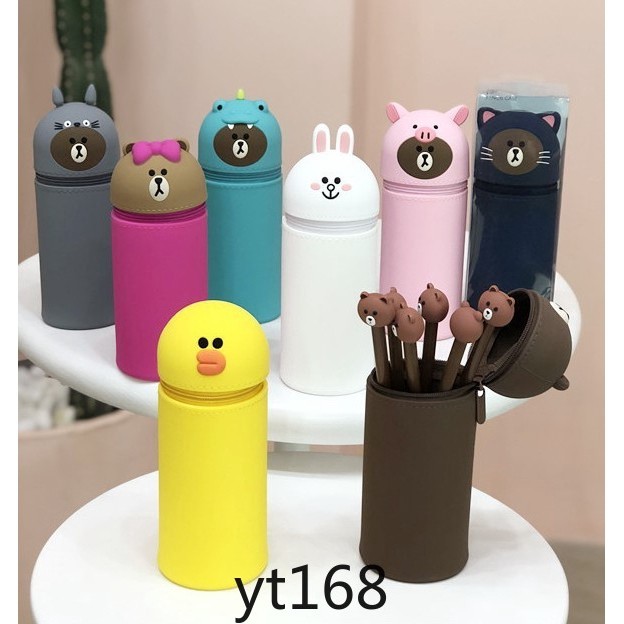 HỘP ĐỰNG BÚT SILICON SIÊU CUTE 💖💖💖