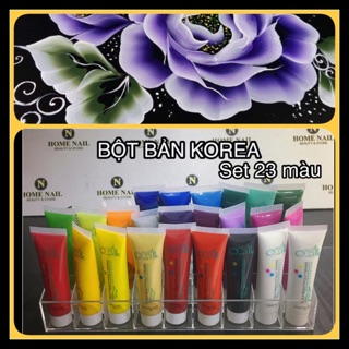 BỘT BẢN VẼ HOA 3D  HÀN QUỐC (tuýp)