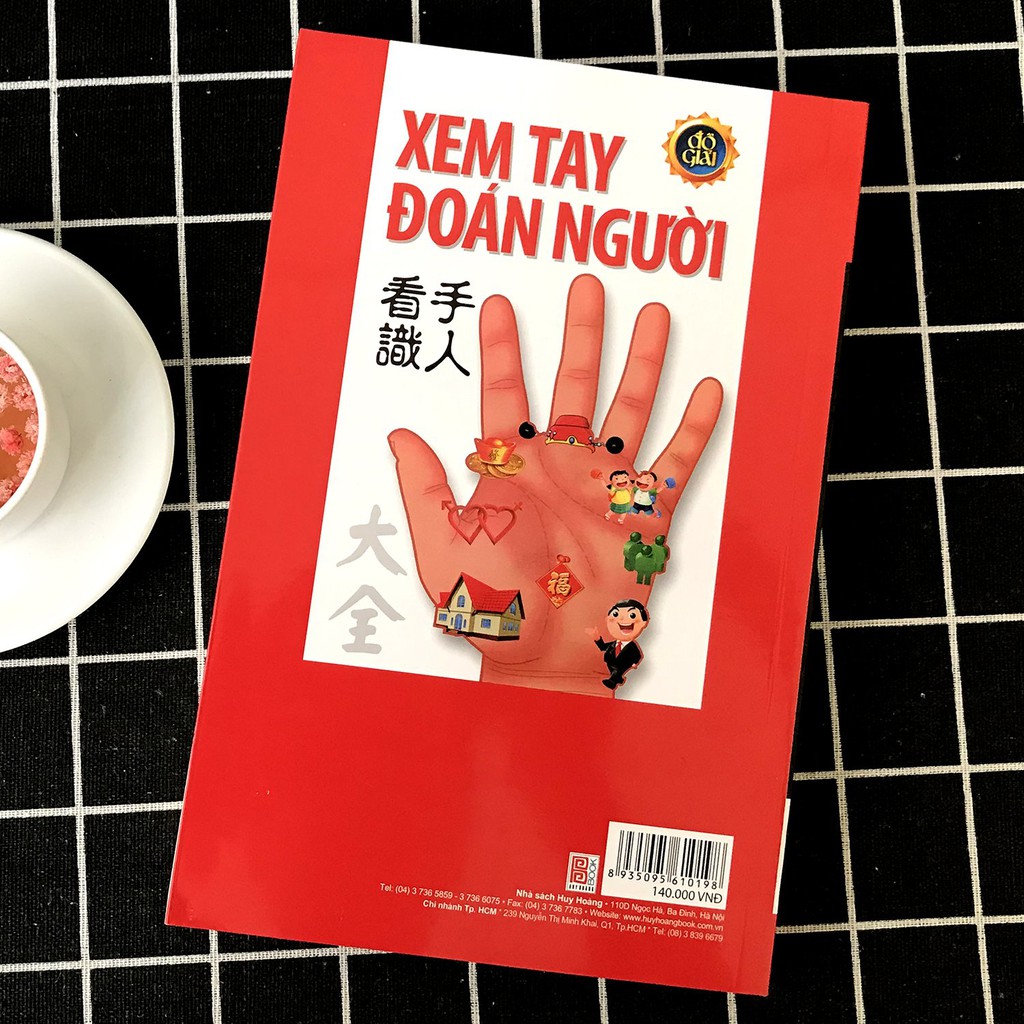 Sách - Xem tay đoán người - Thiệu Vĩ Hoa - Thanh Hà Books HCM