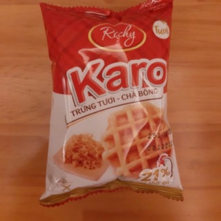 Bánh tươi chà bông Karo