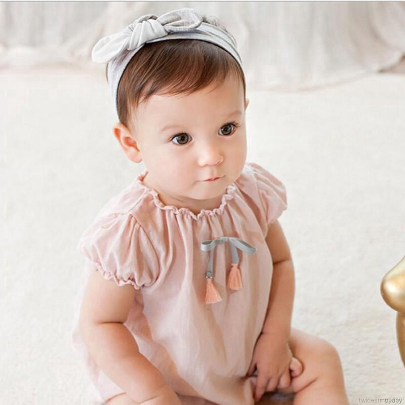 Bộ 3 băng đô cài tóc có nơ xinh xắn dành cho bé gái