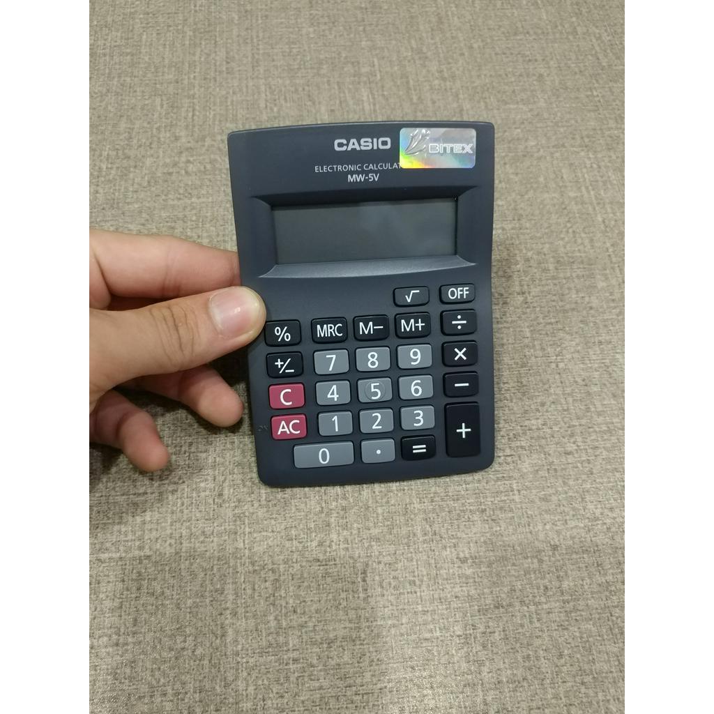 Máy Tính Casio MW - 5V - BK - W-DP