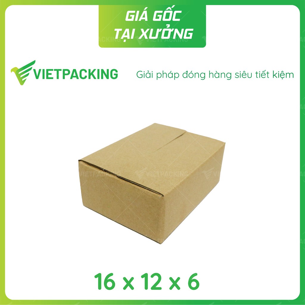 16x12x6 - 50 hộp carton đóng hàng V077