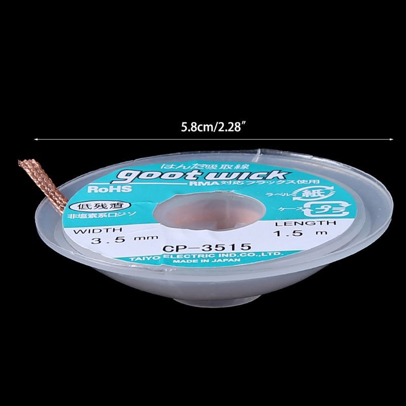 Cuộn Dây Đồng Hút Thiếc 5 Ft 3.5mm Cp-3515