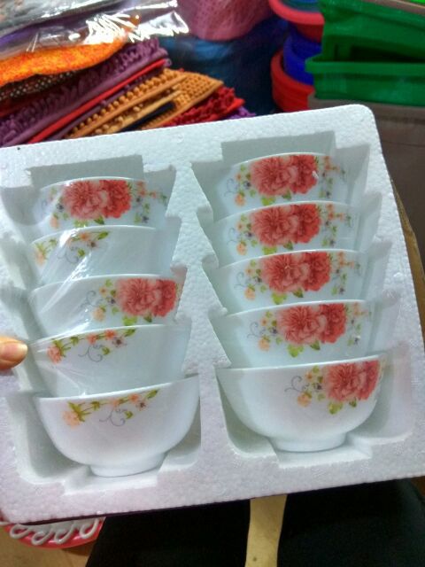 Bát ngọc 1 bộ 10 chiếc