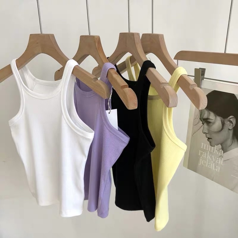 Áo Croptop Nữ Ba Lỗ Nhiều Màu Summer - Tharo Clothing - [AO42