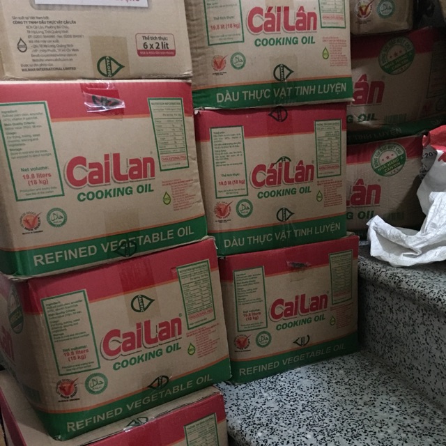 Dầu Cái Lân bịch  có vói 19’8 lit(18kg)