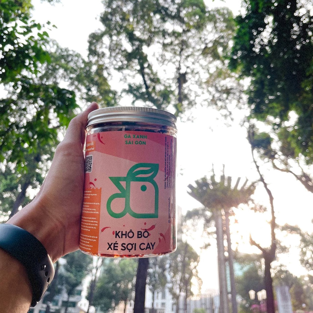 [HŨ LỚN 260GR] KHÔ BÒ XÉ SỢI CAY CAO CẤP - Gà Xanh - Loại Ngon Nhất, Chất Lượng Thượng Hạng, Ăn Là Ghiền | BigBuy360 - bigbuy360.vn